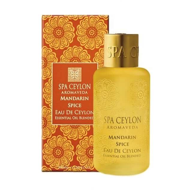 Одеколон Мандарин и специи Spa Ceylon купить в Бутике аюрведы премиум качества ROSA