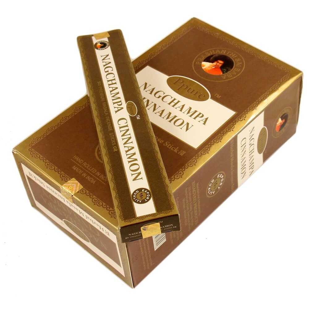 Благовония Нагчампа Корица (Nagchampa Cinnamon, Ppure) купить в Бутике аюрведы