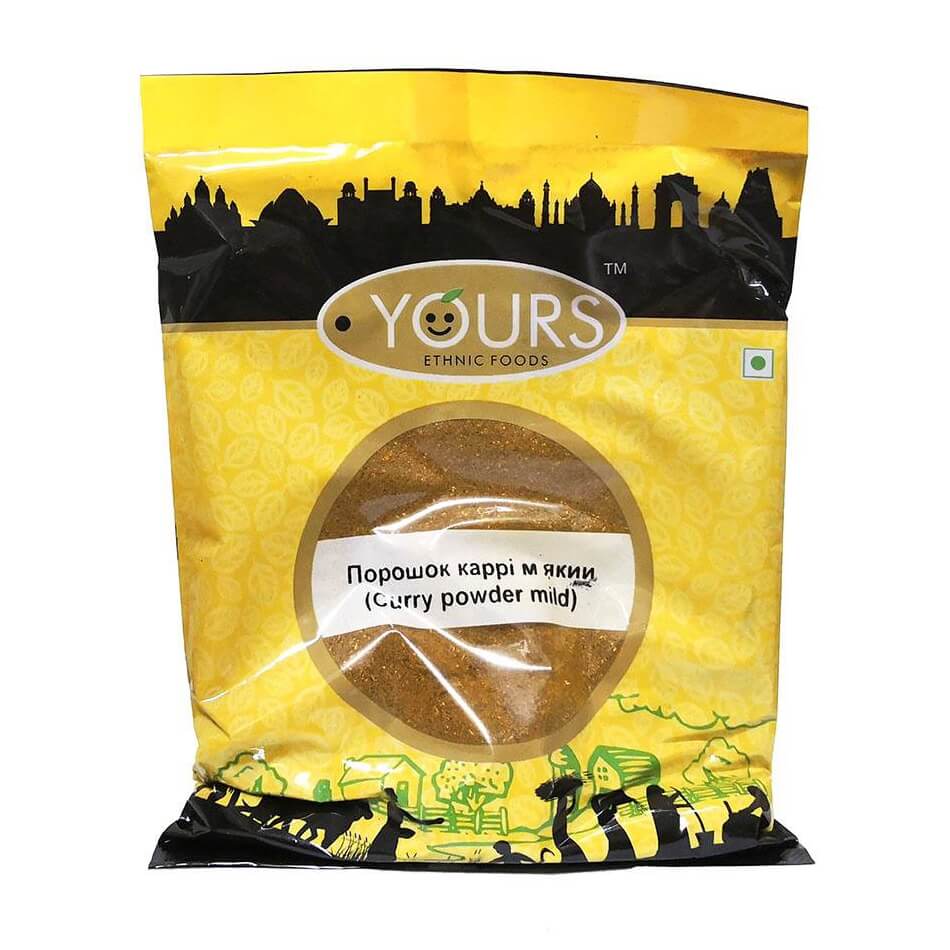 Порошок карри мягкий Yours 100 грамм купить в Бутике аюрведы премиум качества ROSA