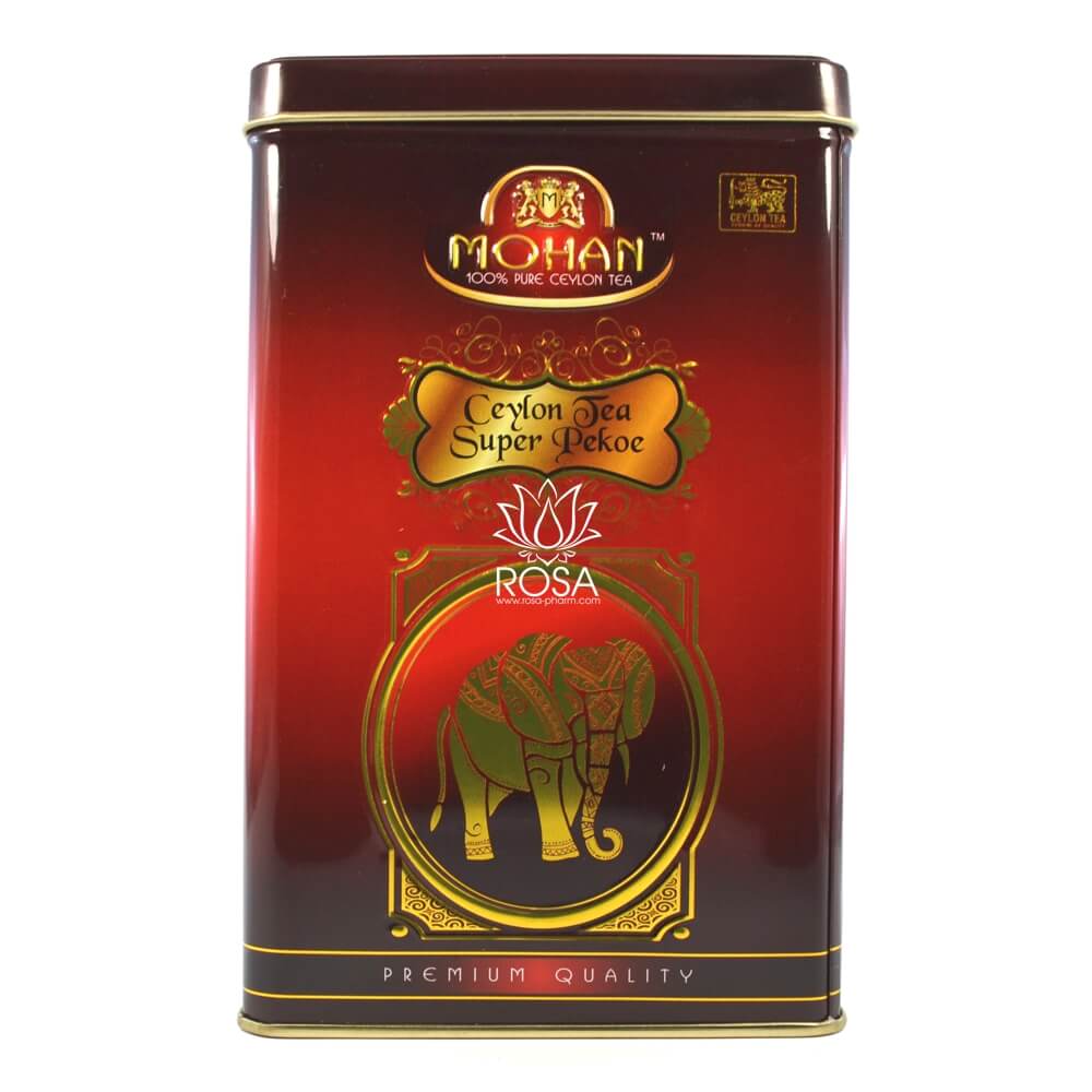 Черный чай Super Pekoe в банке (ceylon Black Tea)