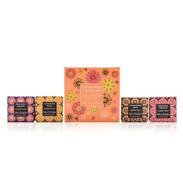 Набор Люкс-мыло Spa Ceylon 4 шт × 50 грамм*