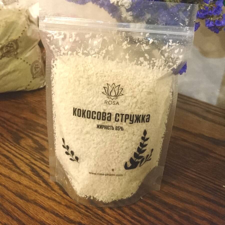 Кокосовая стружка Роса-Фарм 150 грамм