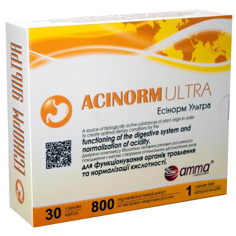Эсинорм ультра (acinorn Ultra, Amma)