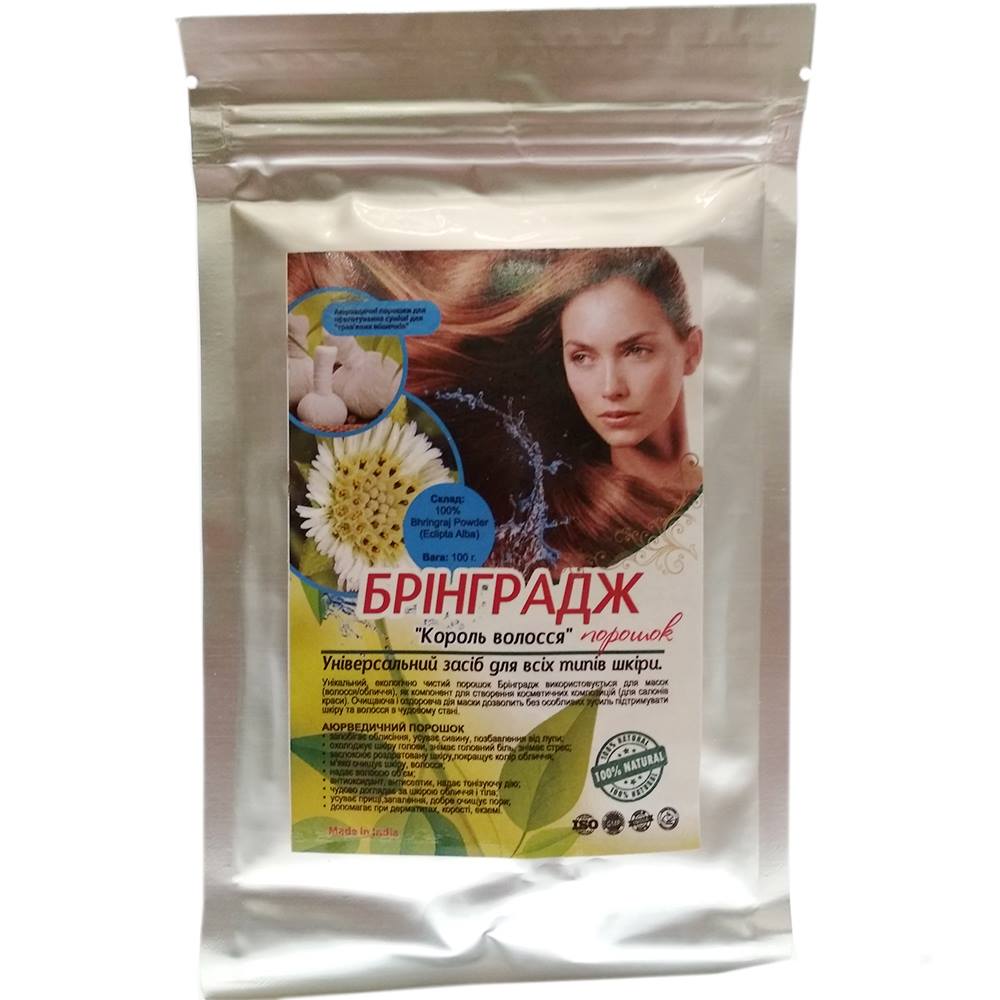 Маска для волос Брингарадж (bhringaraj, Henna Industries)