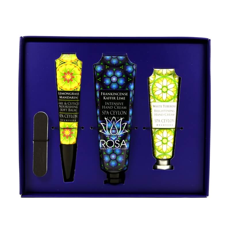 Арт-сет для ногтей Ладан и Кафирский лайм