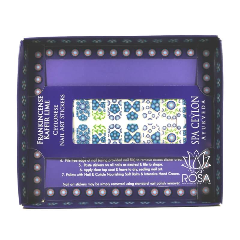 Арт-сет для ногтей Ладан и Кафирский лайм