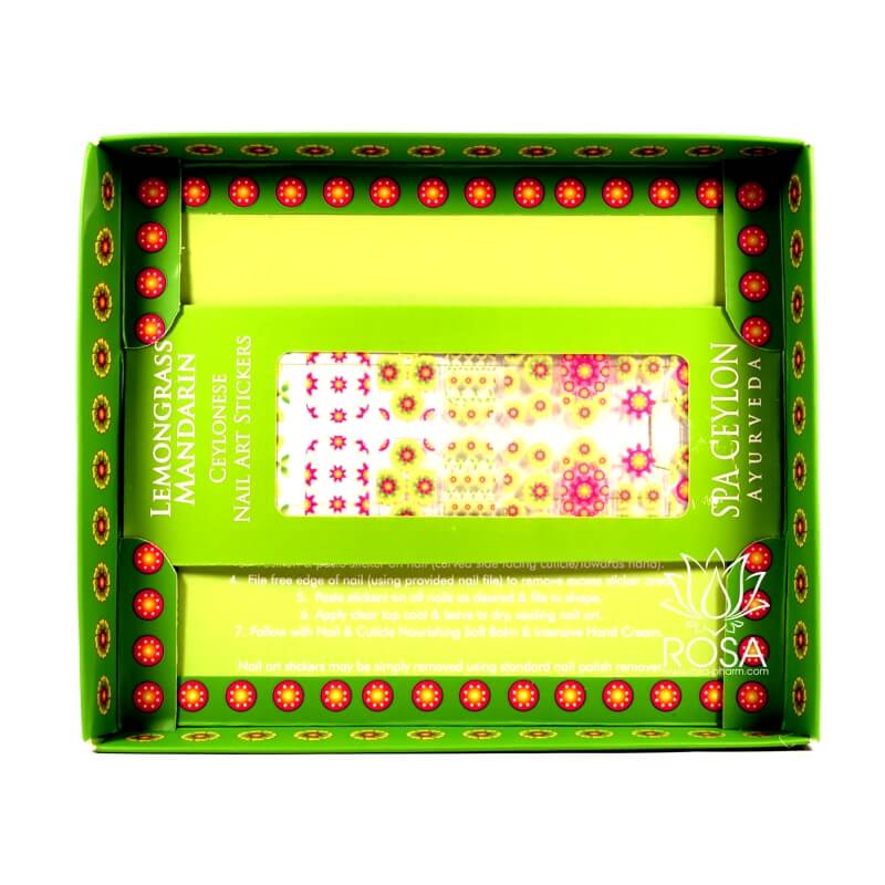 Арт-сет для ногтей Лемонграсс Мандарин