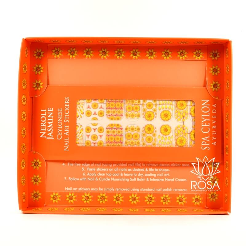Арт-сет для ногтей Нероли и жасмин