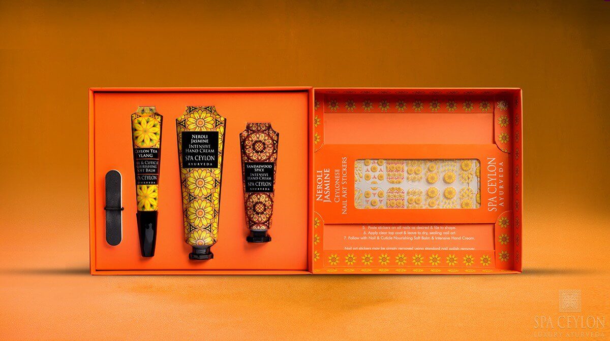 Арт-сет для ногтей Нероли и жасмин