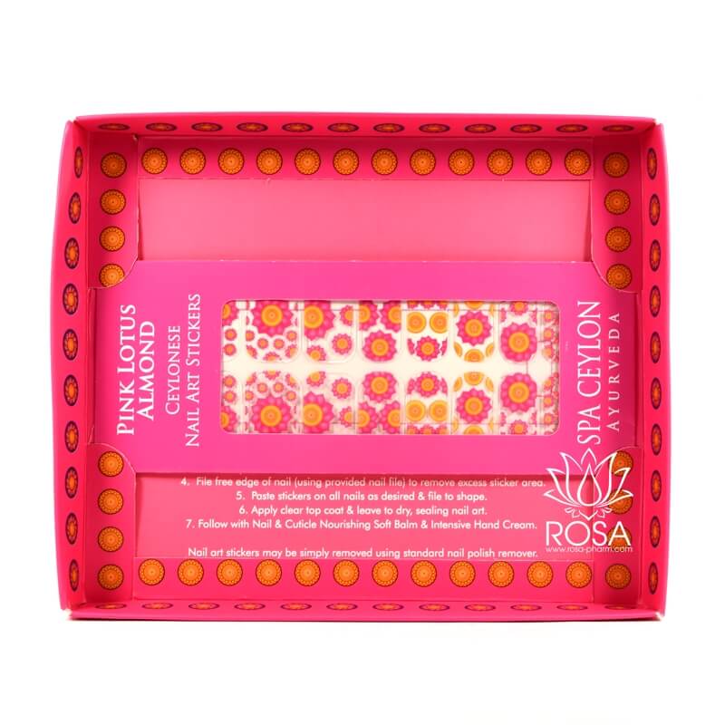 Арт-сет для ногтей Розовый лотос