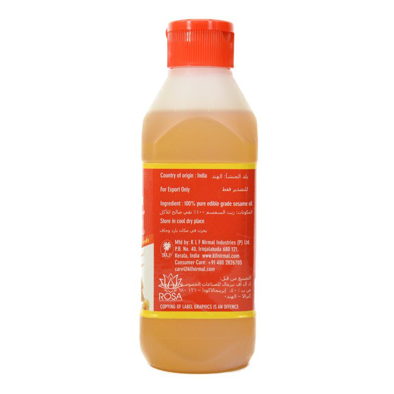 Кунжутное масло (tilnad Sesame Oil, Klf Nirmal)