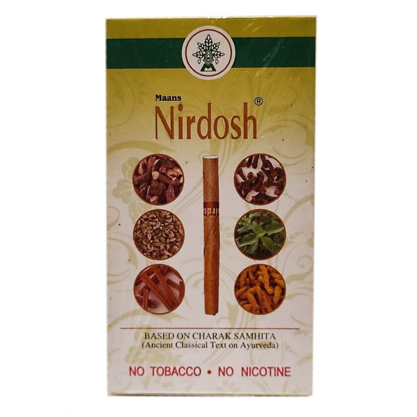 Трав'яні сигарети без нікотину Нірдош (Nirdosh, Maans) 10 штук - Зображення 8