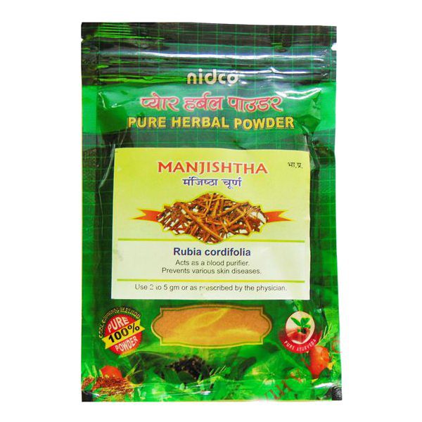 Манжишта чурна (manjishtha Churna, Nidco)