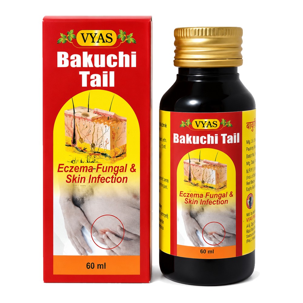 Бакучі тайла (Bakuchi Oil, Vyas Pharmaceuticals) 60 мл