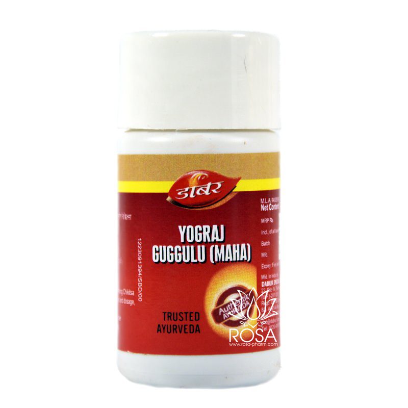 Маха йогарадж гуггул (maha Yograj Guggulu, Dabur)