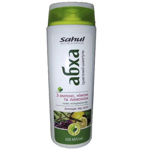 Трав'яний шампунь з кондиціонером Абха з амлою