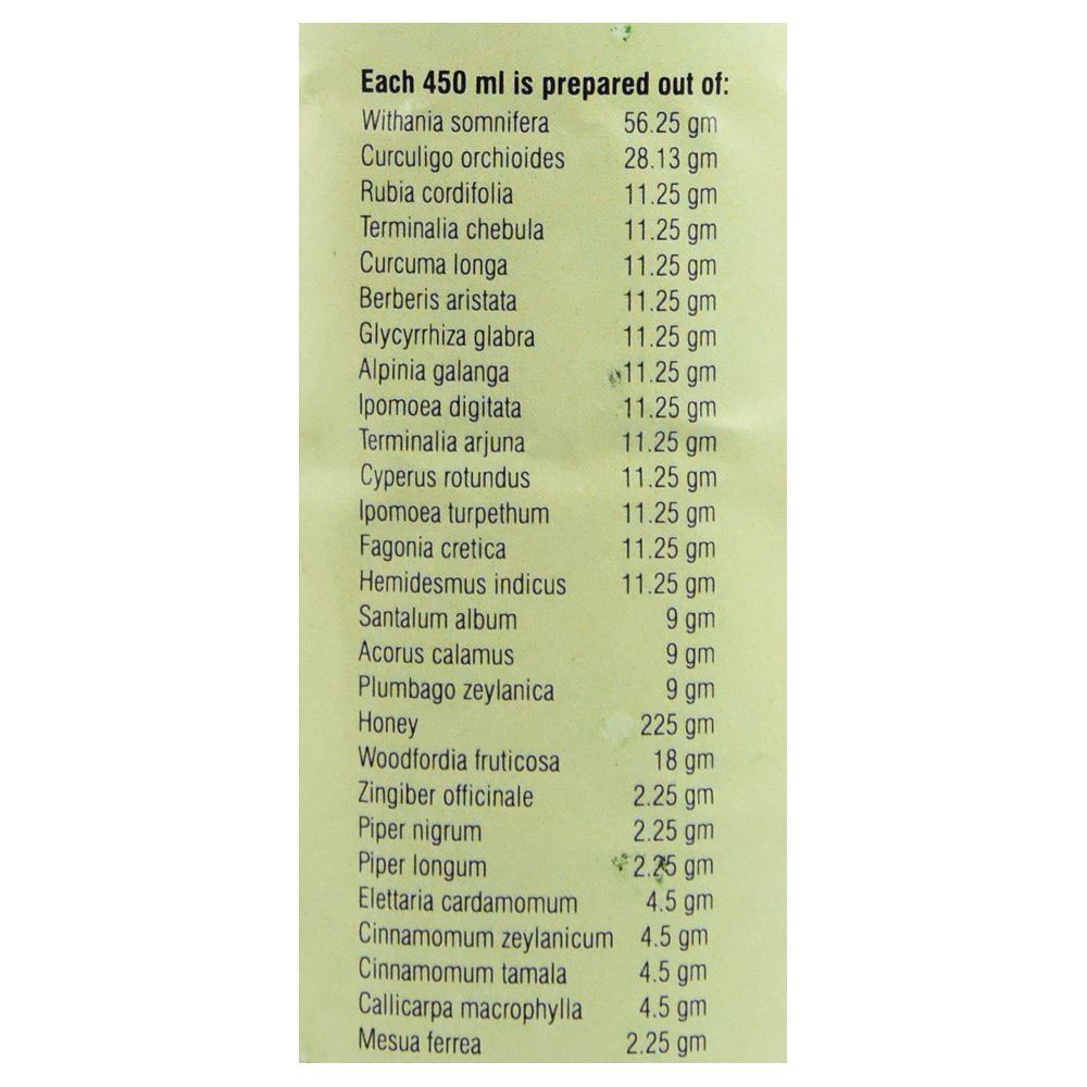 Ашвагандхаришта (aswagandharishtam, Nupal)