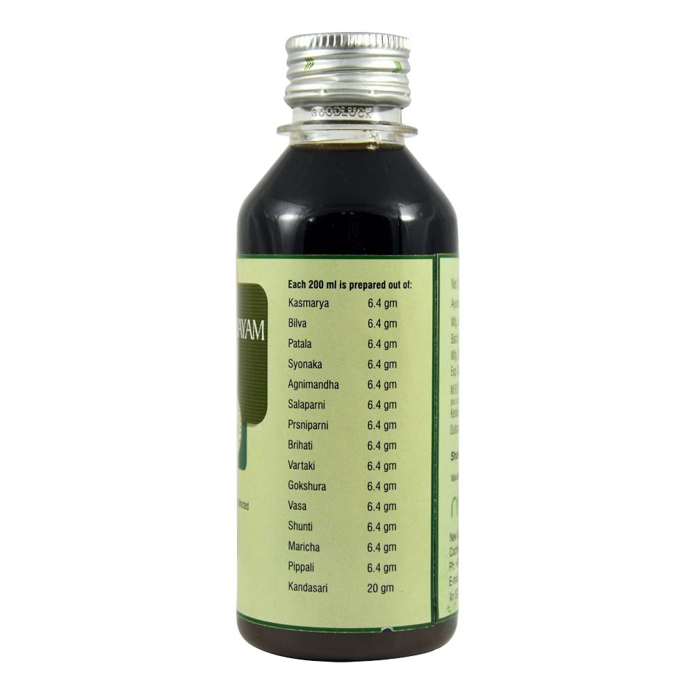 Дашамула Кадутрая Сироп (dasamoolakaduthrayam Syrup)