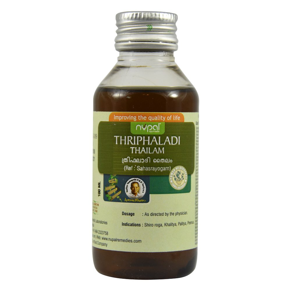 Nupal Remedies Thriphaladi Thailam 1