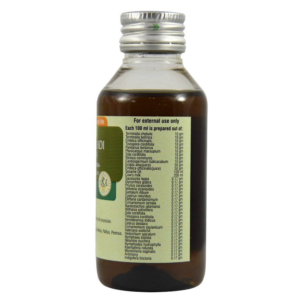 Трифалади Тайла (thriphaladi Thailam, Nupal)