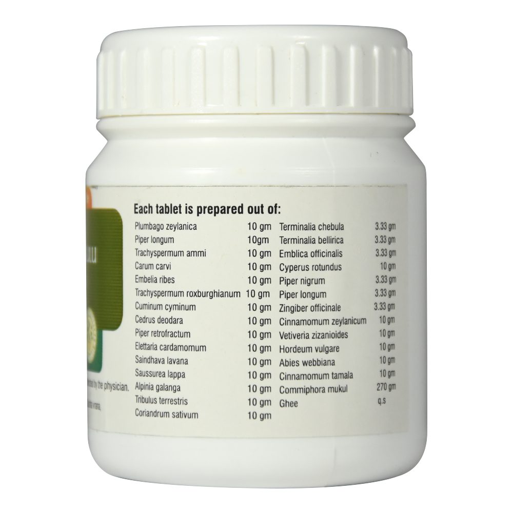 Йогарадж гуггул (yogaraja Guggulu, Nupal)