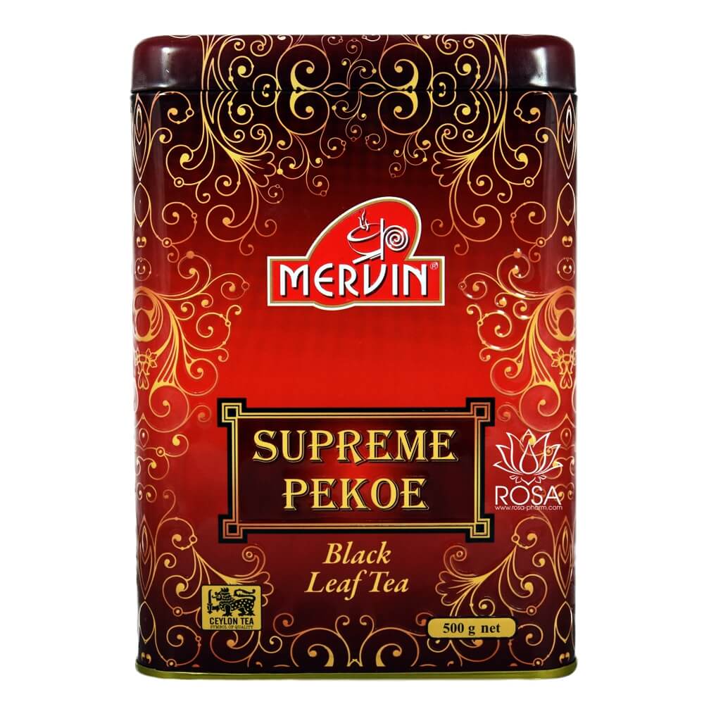 Чёрный чай Суприм Пеко Мервин (black Leaf Tea)