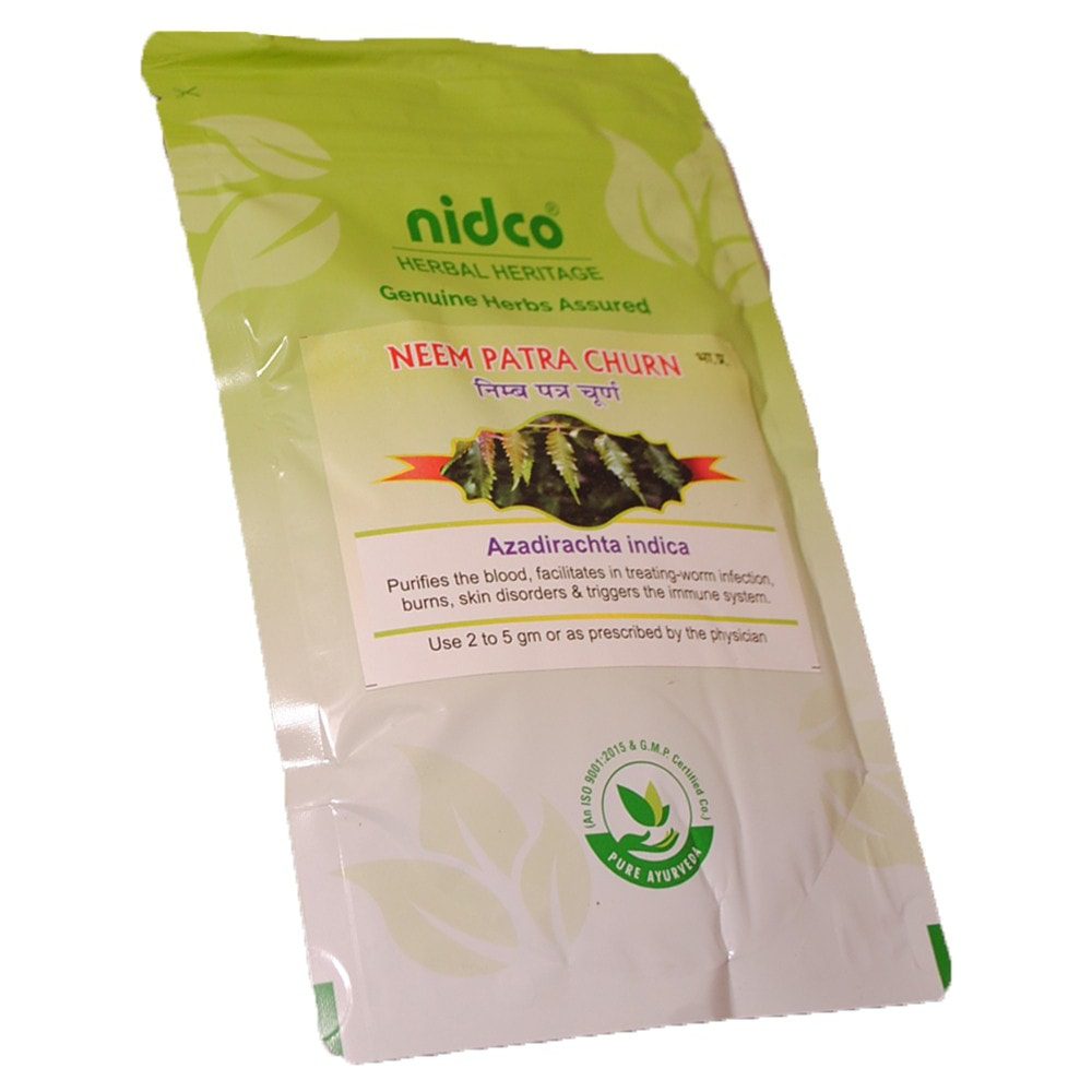 Ним порошок (Nimb Patra Azadirachta indica, Nidco) купить в Бутике аюрведы премиу