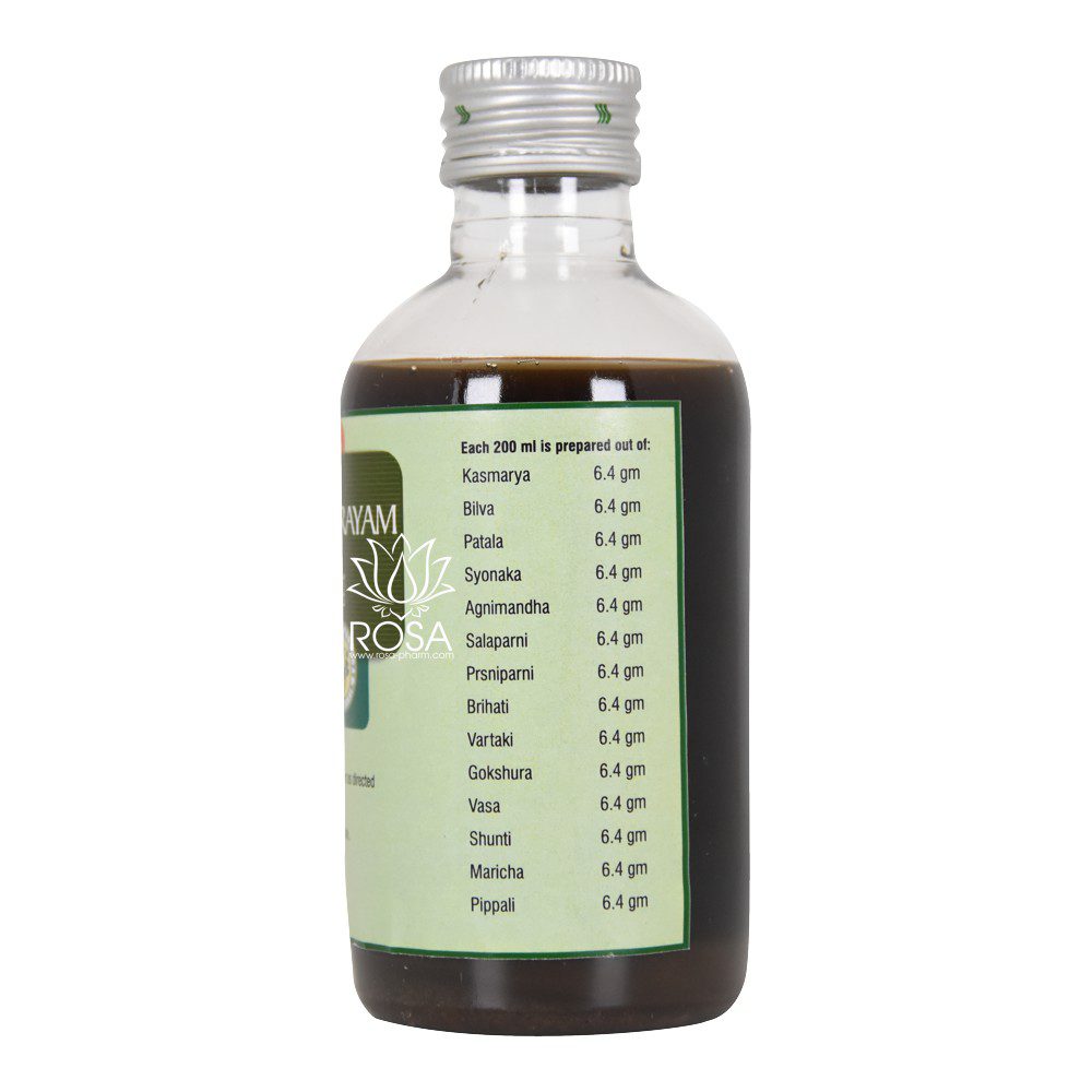 Дашамула Кадутрая Сироп (dasamoolakaduthrayam Syrup)