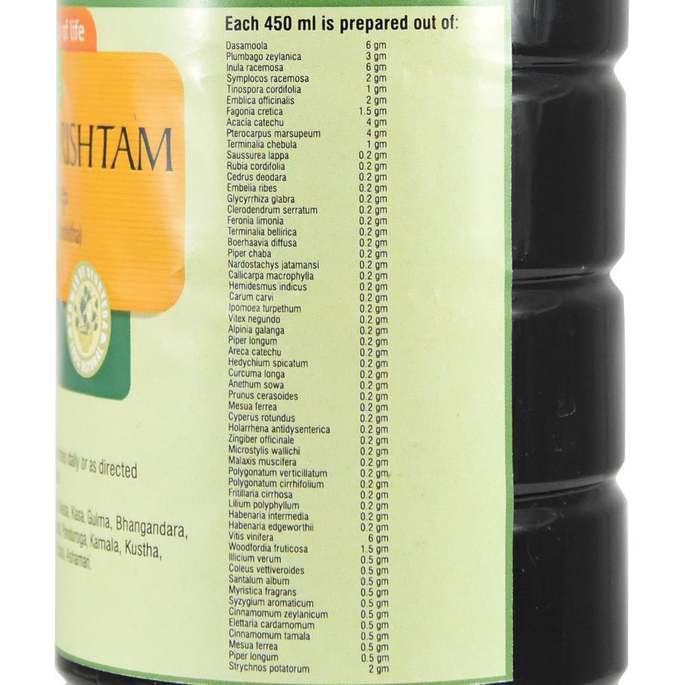 Дашамула Ришта (dasamoolarishtam, Nupal)