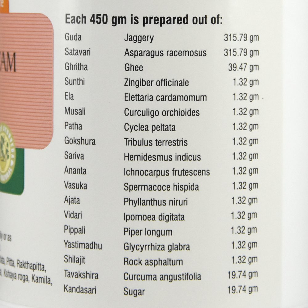 Шатавари Лехьям (shathavari Lehyam, Nupal)