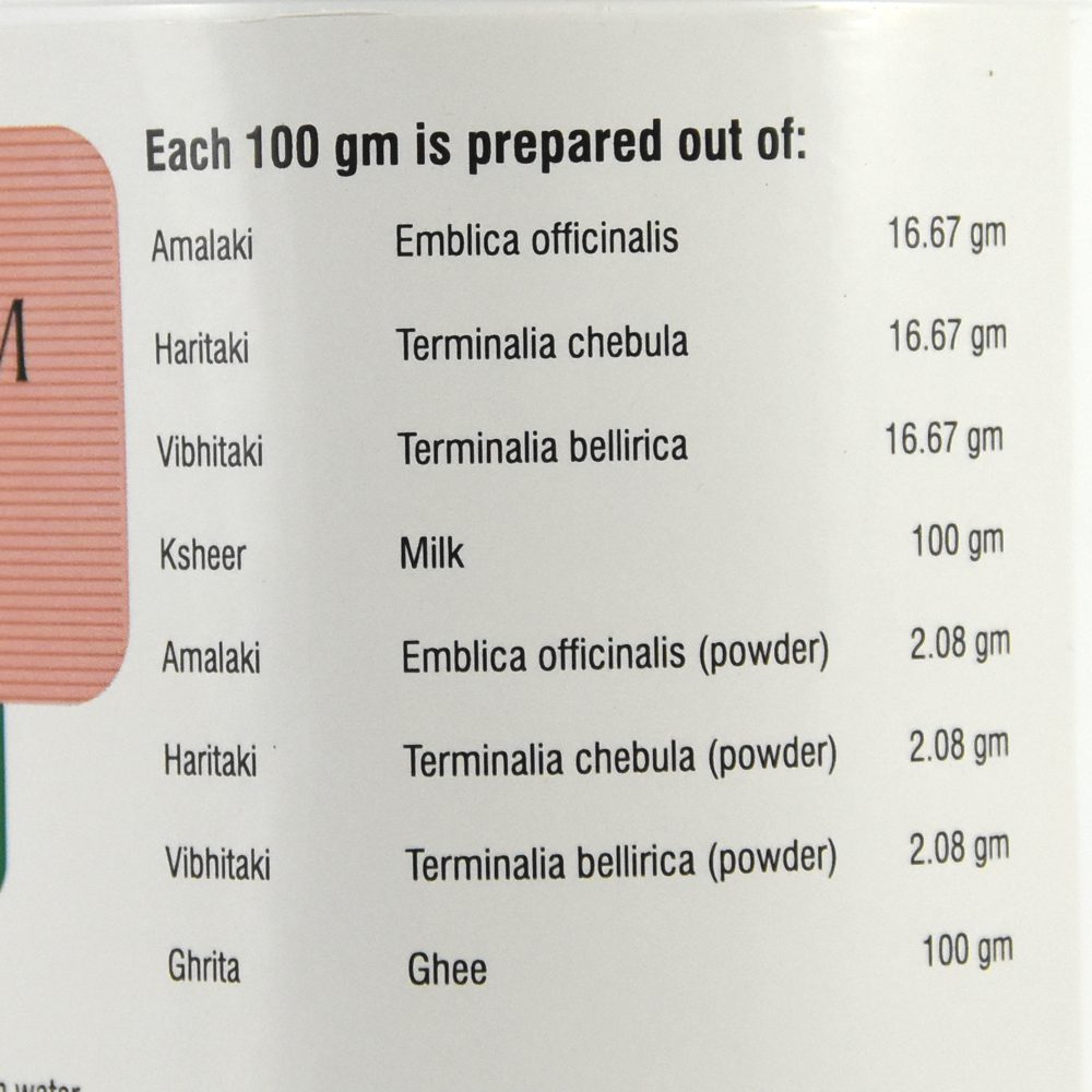 Трифалади Гритам (thriphaladi Ghritam, Nupal)