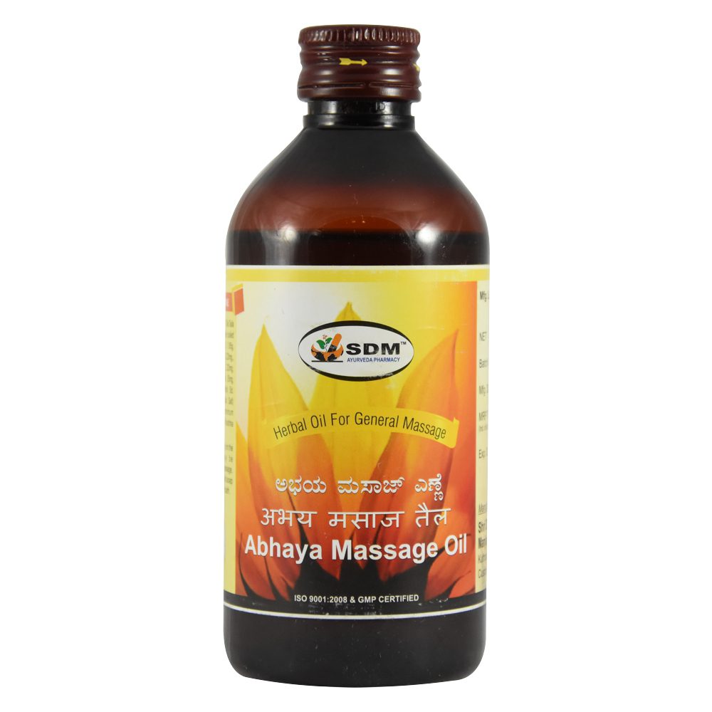 Абхая масло массажное (Abhaya Massage Oil, SDM) ॐ Бутик ROSA