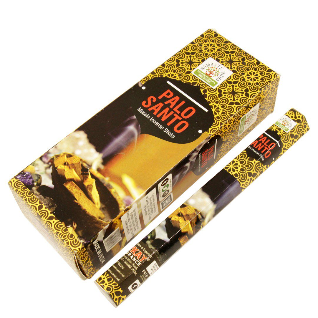 Благовония Пало Санто (Palo Santo, Namaste India) 20 шт купить в Бутике