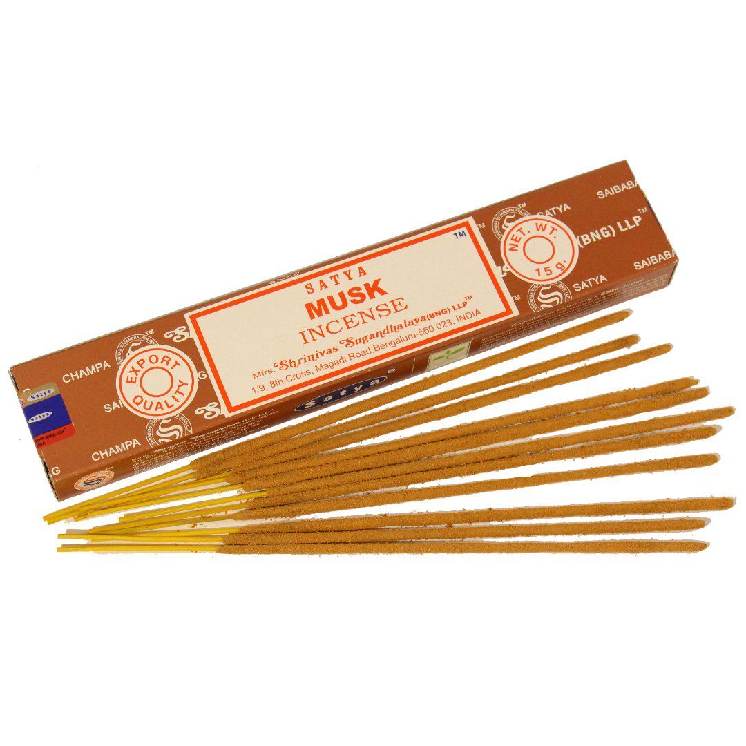 Благовония Мускус Сатья (Musk, Satya) 15 грамм купить в Бутике