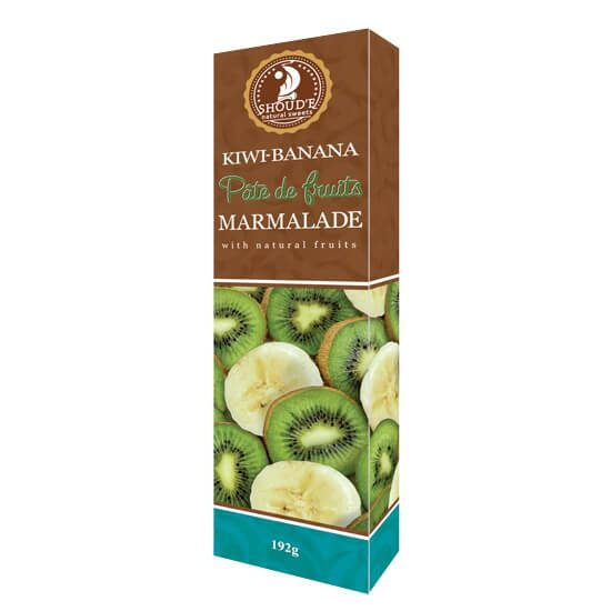 Мармелад Patte De Fruits Киви-банан Сладкий Мир