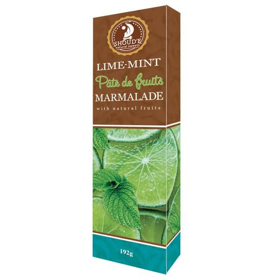 Мармелад Patte De Fruits Лайм-мята Сладкий Мир