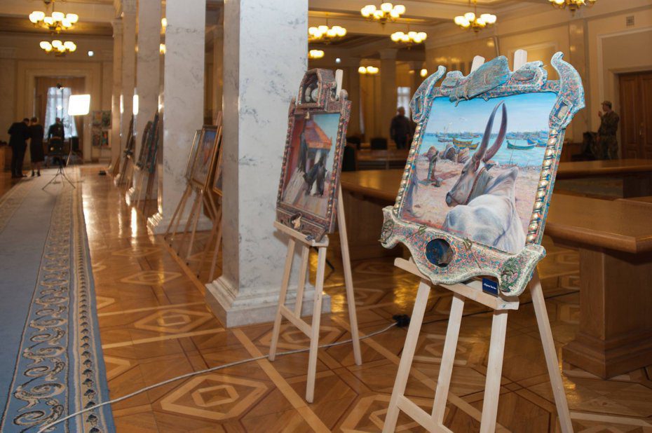 Выставка Украина-Индия в Верховной Раде