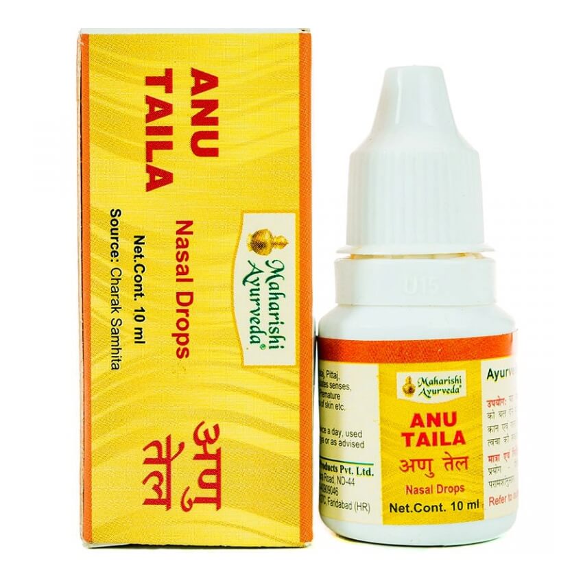 Ану Тайла Махариши – масляные капли для носа и ушей