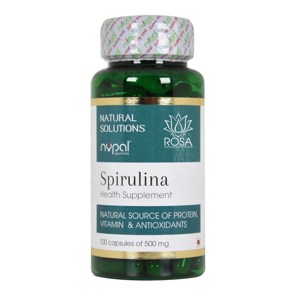 Nupal Remedies Spirulina Capsules 1