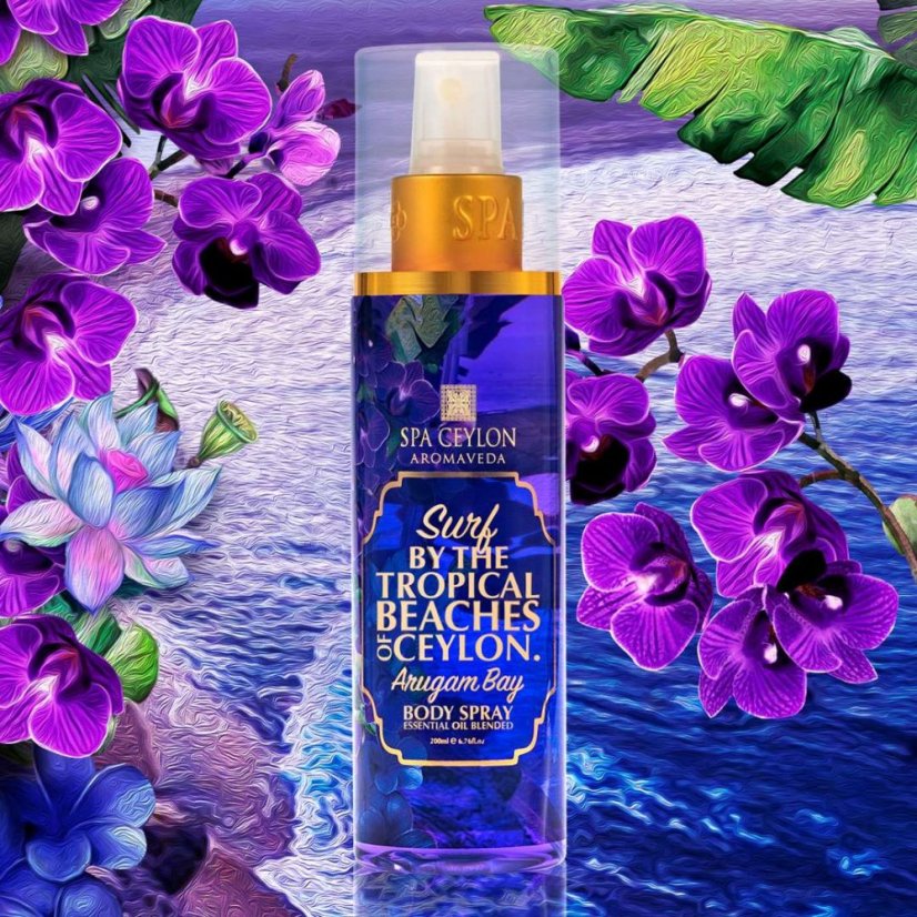 Спрей для тіла Тропічні пляжі Аругам Бей Spa Ceylon 200 мл*