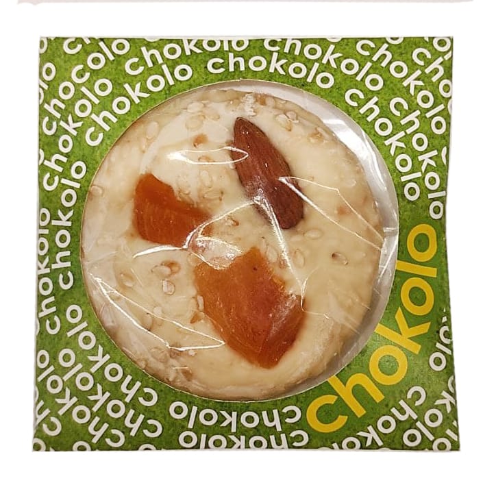 ЧОКОЛО Белый (миндаль, курага, кунжут) купить в Бутике аюрведы премиум качества