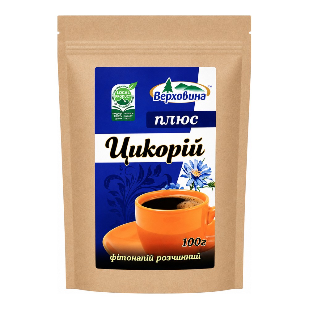 Цикорій плюс Верховинка 100 грам