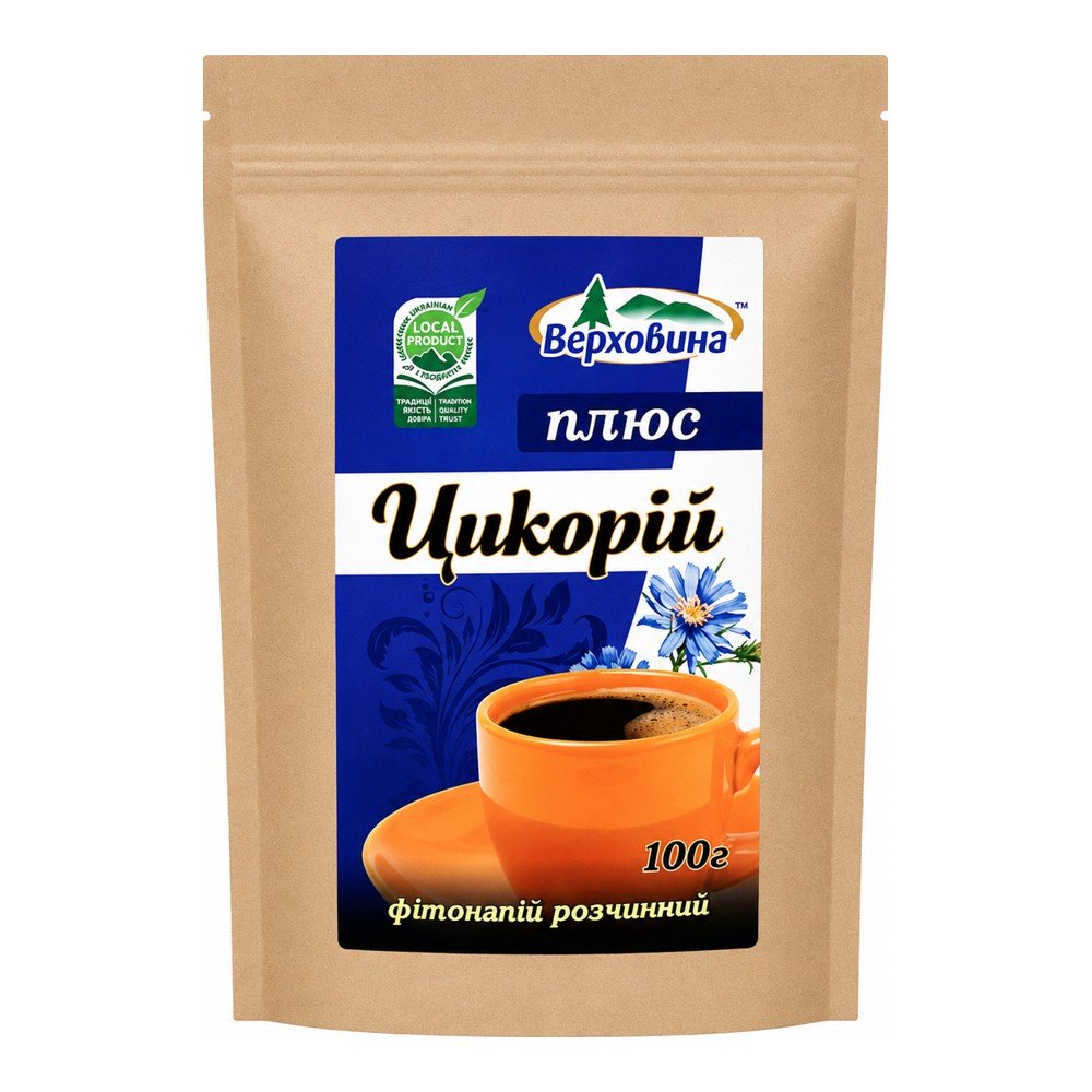 Цикорій плюс Верховинка 100 грам