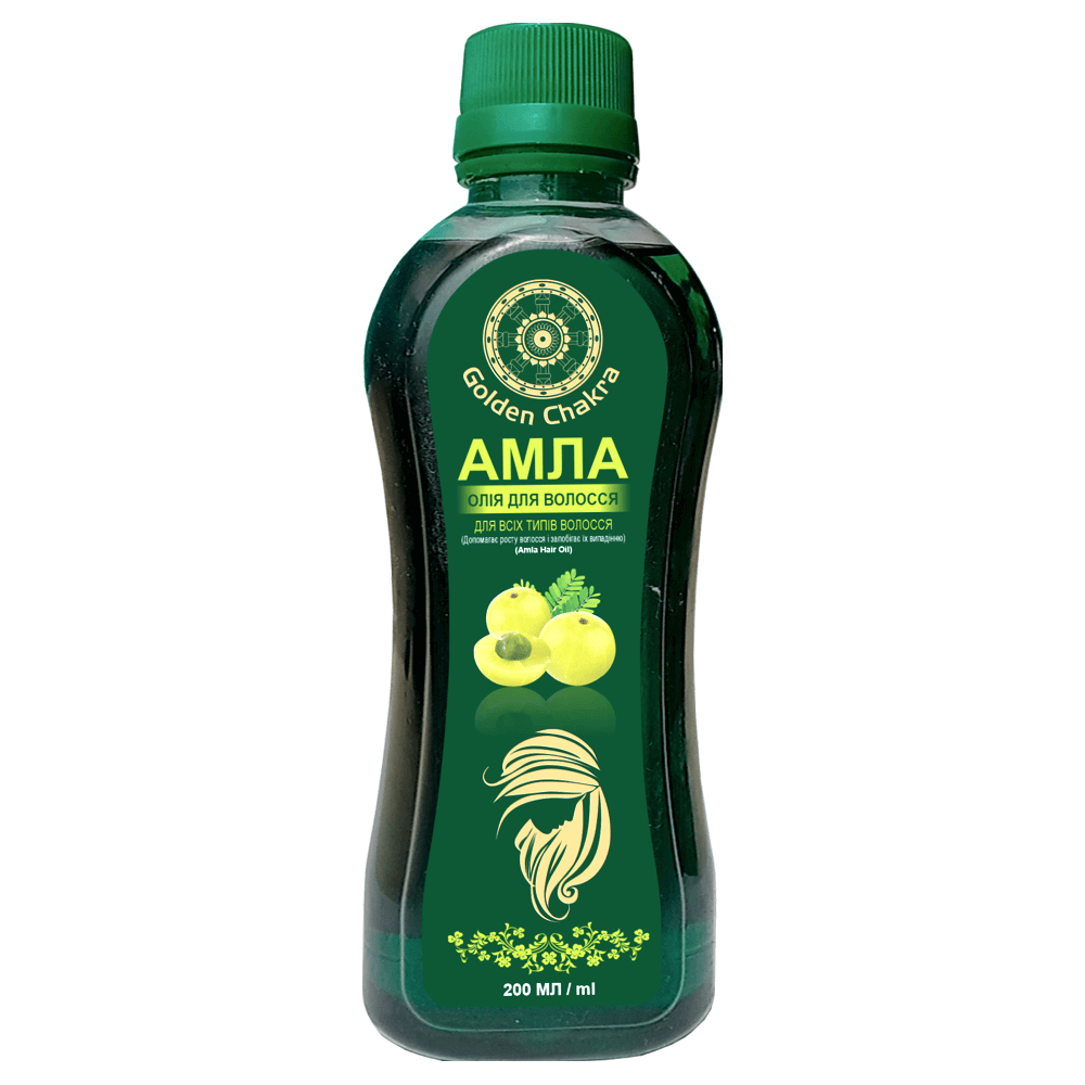 Амла масло для волос Golden Chakra купить в Бутике аюрведы премиум