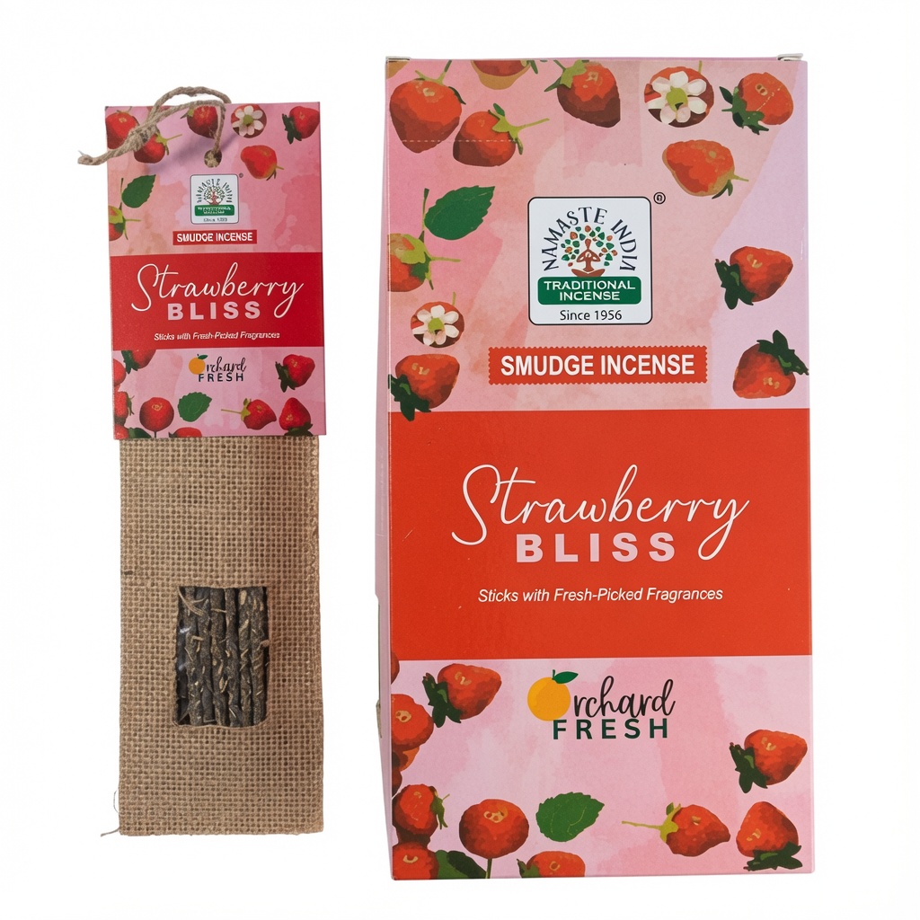 Благовония Клубника (Strawberry Masala, Orkay) 20 грамм*
