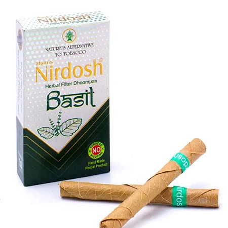 Травяные сигареты без никотина Нирдош Базилик