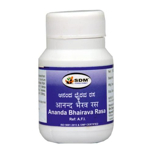 Ананда Бхайрава Раса (Ananda Bhairava Rasa, SDM) 100 таблеток