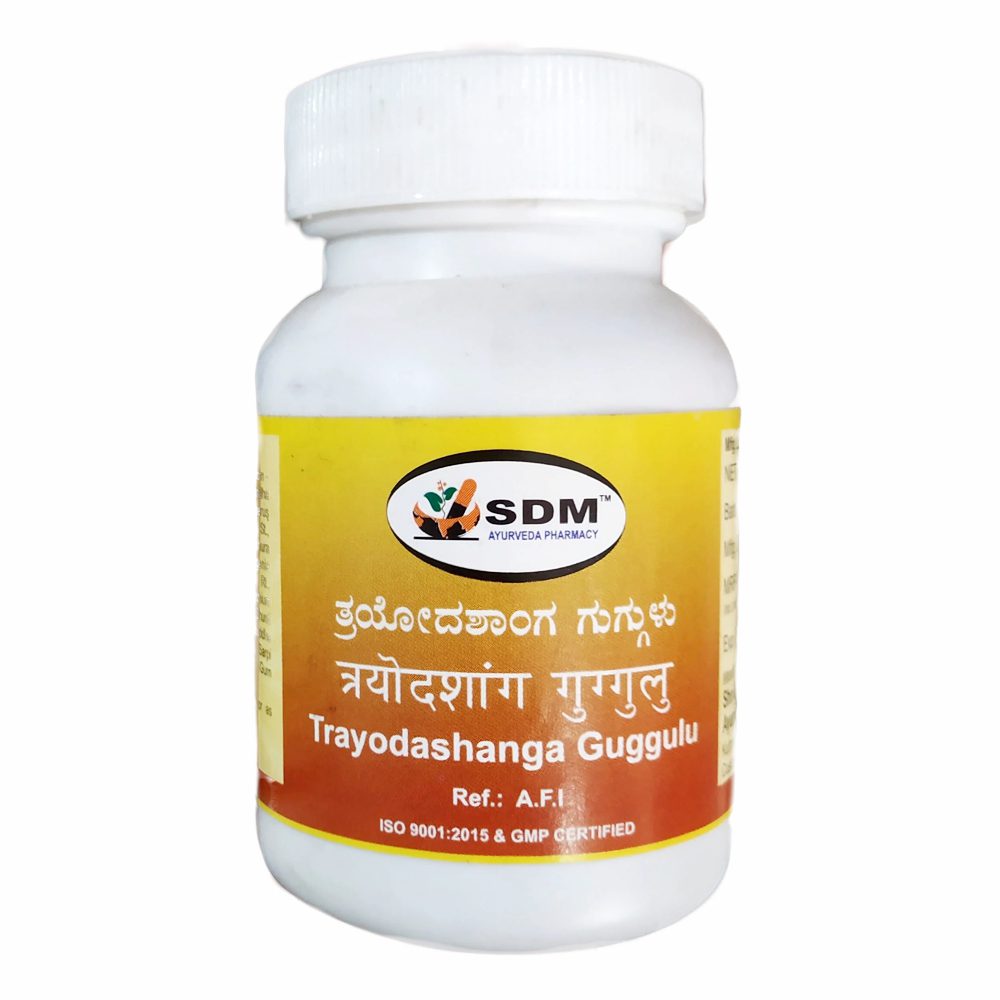 Трайодашанг Гуггул (Trayodashanga Guggulu, SDM) 100 пігулок - Зображення 5