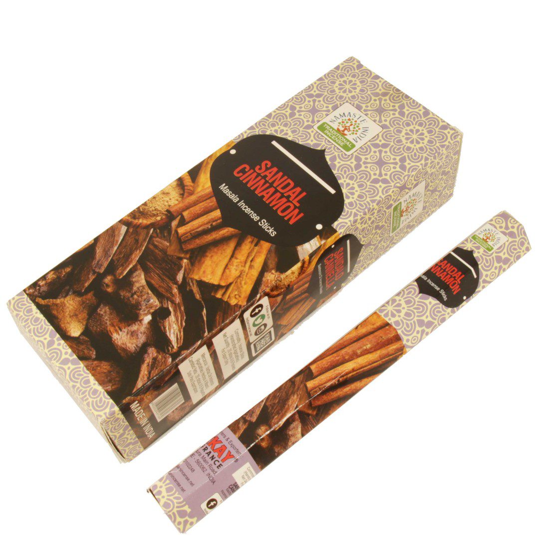 Благовония Сандал Кориця (Sandal Cinnamon, ORKAY) 20 палочек