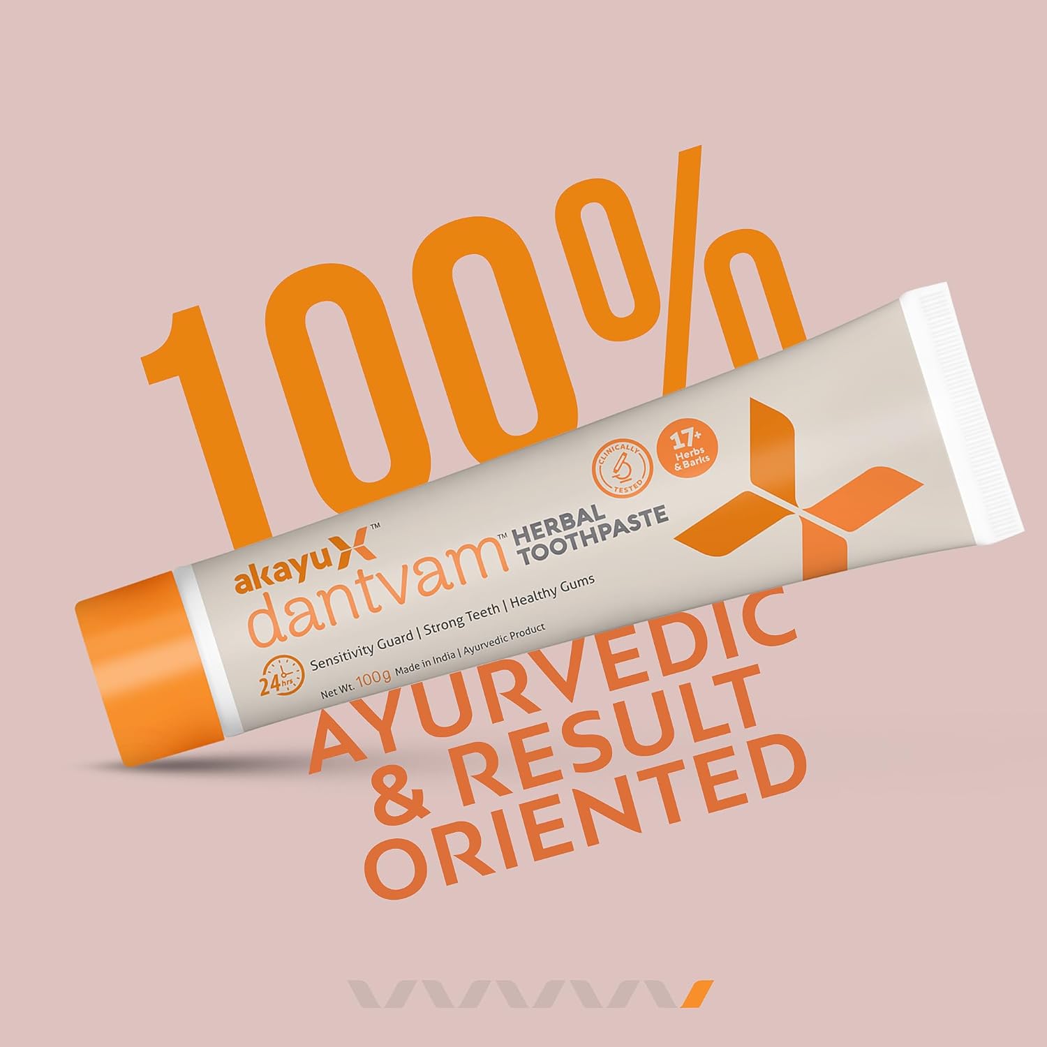 Аюрведическая травяная зубная паста Akayu 100 грамм